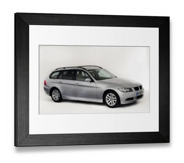 Framed Print : 2005 BMW 320d touring