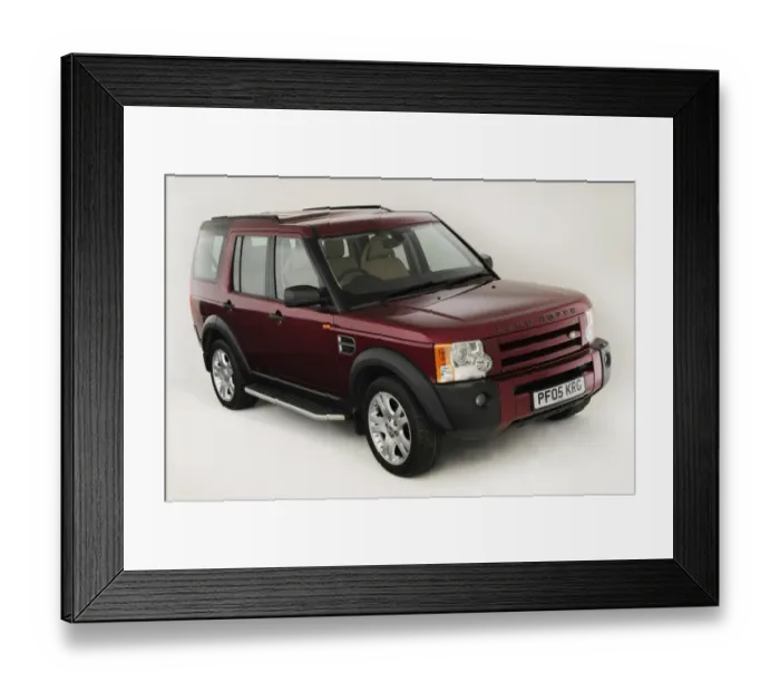 Framed Print : 2005 Land Rover Discovery 3