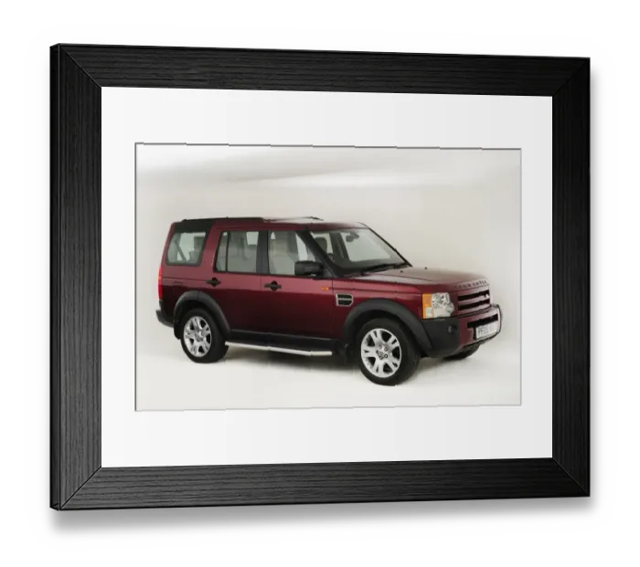 Framed Print : 2005 Land Rover Discovery 3