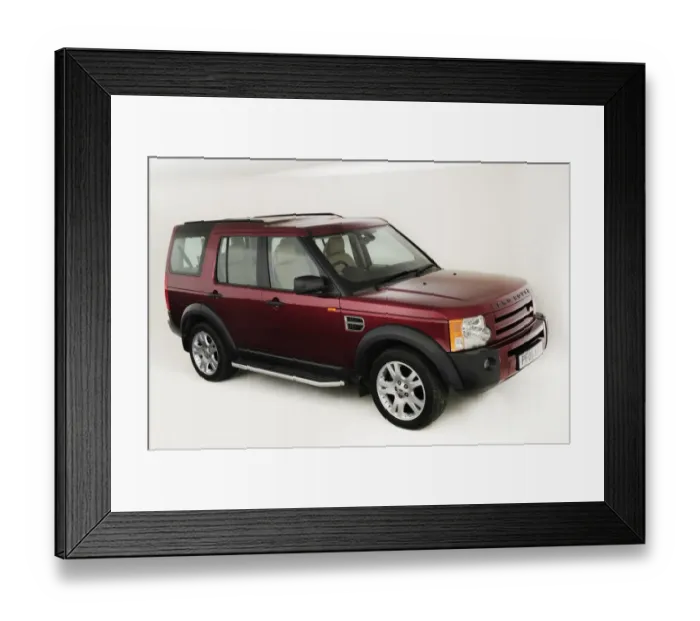 Framed Print : 2005 Land Rover Discovery 3