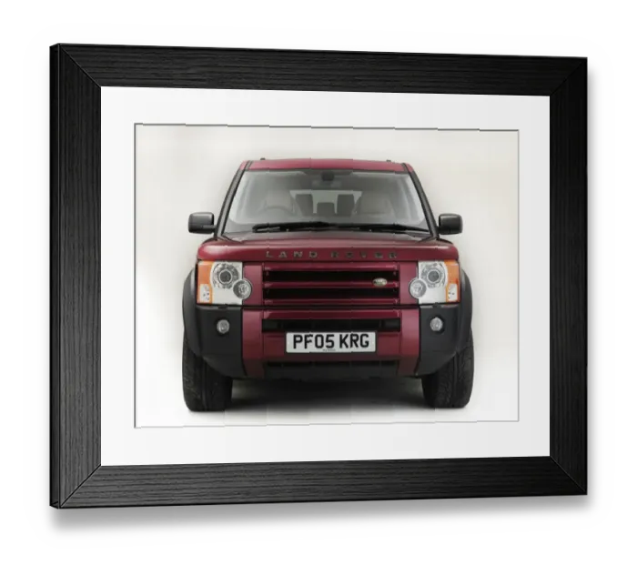 Framed Print : 2005 Land Rover Discovery 3