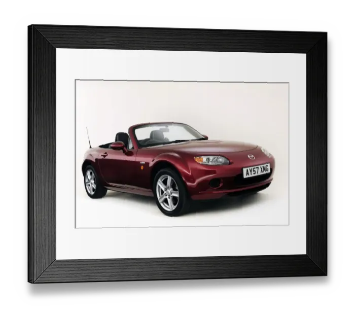 Framed Print : 2007 Mazda MX5 Framed Print : 2007 Mazda MX5