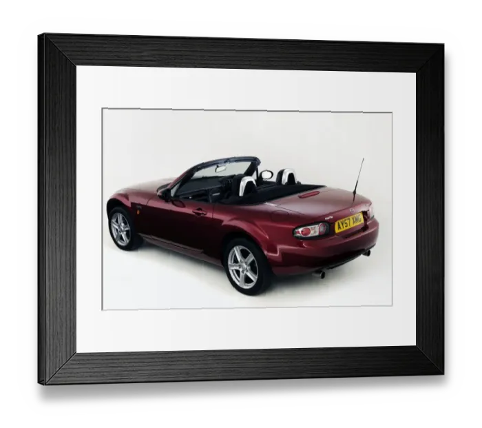Framed Print : 2007 Mazda MX5 Framed Print : 2007 Mazda MX5