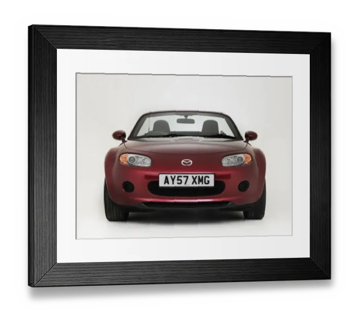Framed Print : 2007 Mazda MX5