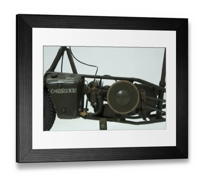 Framed Print : 1943 Excelsior Welbike