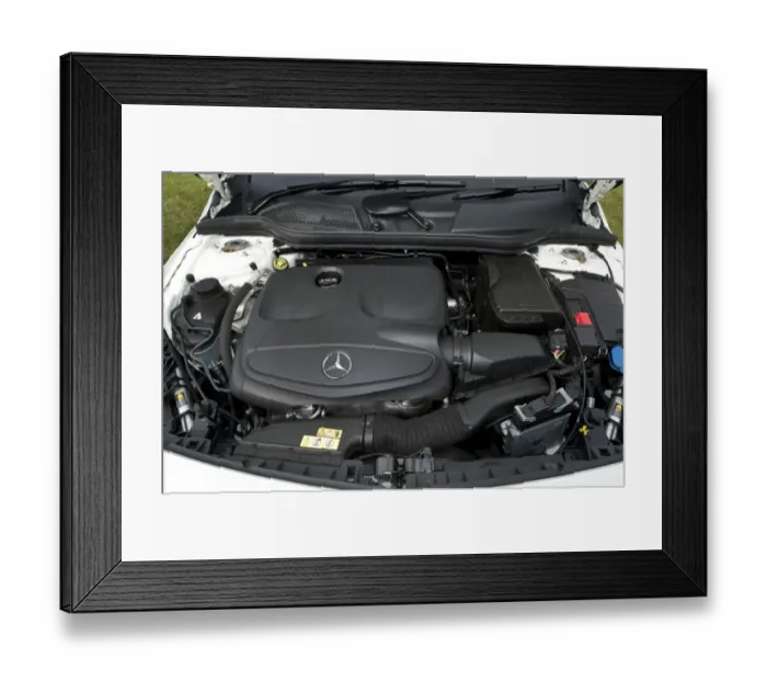 Framed Print : 2013 Mercedes Benz A Class 250 Sport AMG Framed Print : 2013 Mercedes Benz A Class 250 Sport AMG