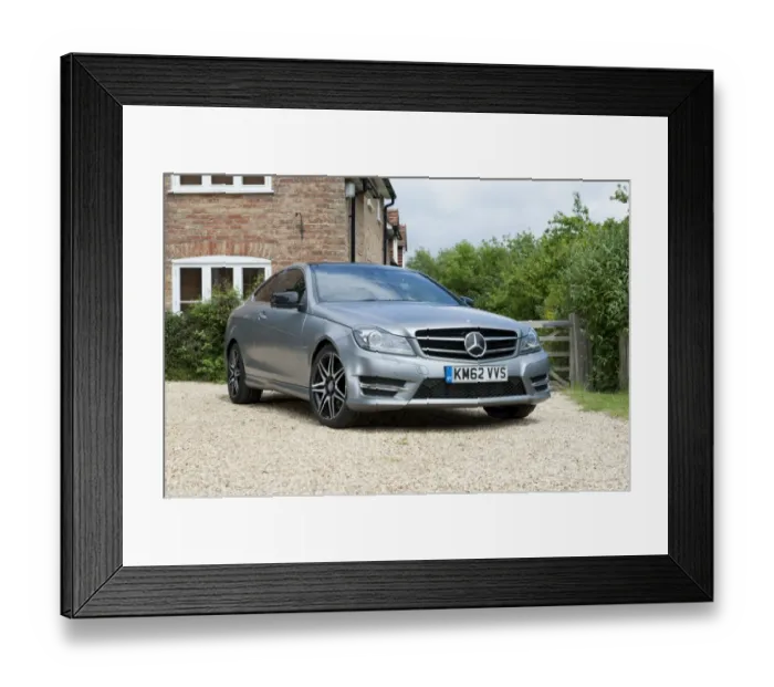 Framed Print : 2013 Mercedes Benz C-class 250 Cdi Coupe AMG Sport Framed Print : 2013 Mercedes Benz C-class 250 Cdi Coupe AMG Sport