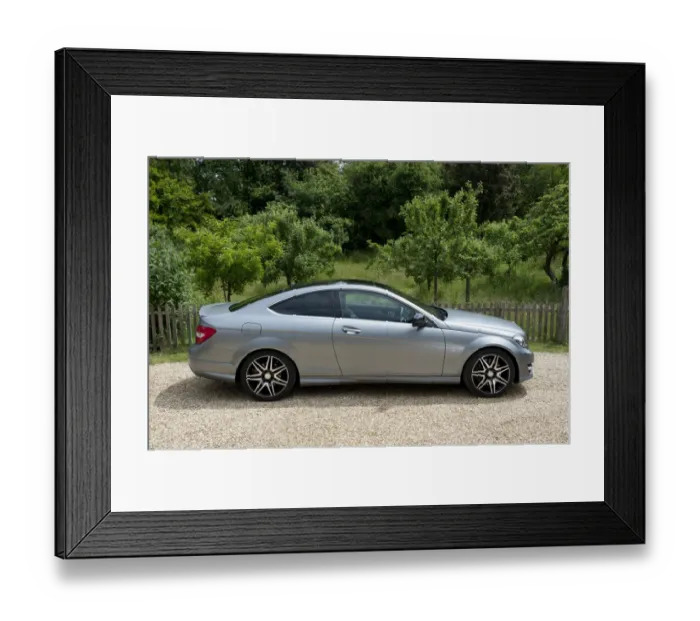 Framed Print : 2013 Mercedes Benz C-class 250 Cdi Coupe AMG Sport Framed Print : 2013 Mercedes Benz C-class 250 Cdi Coupe AMG Sport