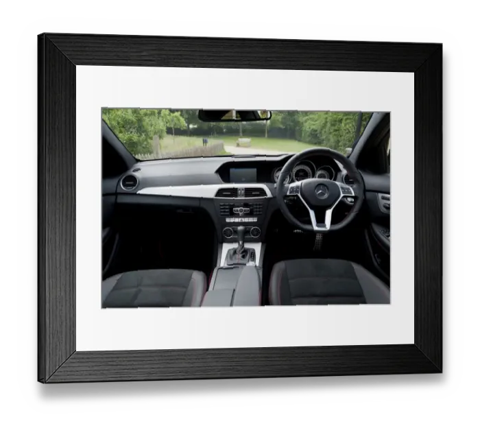 Framed Print : 2013 Mercedes Benz C-class 250 Cdi Coupe AMG Sport Framed Print : 2013 Mercedes Benz C-class 250 Cdi Coupe AMG Sport