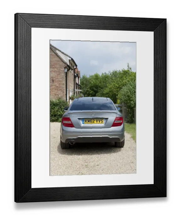 Framed Print : 2013 Mercedes Benz C-class 250 Cdi Coupe AMG Sport Framed Print : 2013 Mercedes Benz C-class 250 Cdi Coupe AMG Sport