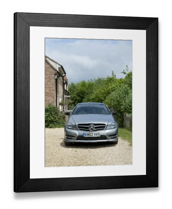 Framed Print : 2013 Mercedes Benz C-class 250 Cdi Coupe AMG Sport Framed Print : 2013 Mercedes Benz C-class 250 Cdi Coupe AMG Sport
