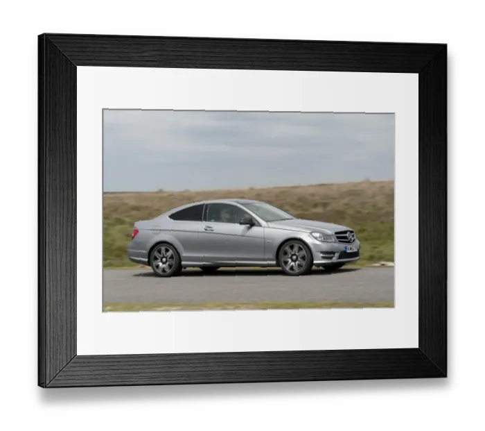 Framed Print : 2013 Mercedes Benz C-class 250 Cdi Coupe AMG Sport Framed Print : 2013 Mercedes Benz C-class 250 Cdi Coupe AMG Sport