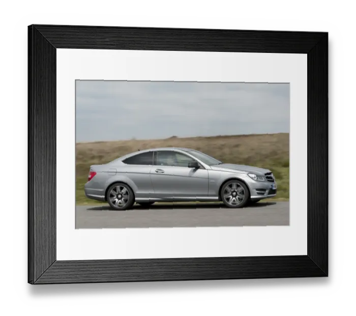 Framed Print : 2013 Mercedes Benz C-class 250 Cdi Coupe AMG Sport Framed Print : 2013 Mercedes Benz C-class 250 Cdi Coupe AMG Sport