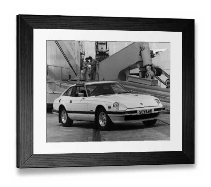 Framed Print : 1982 Datsun 280ZX targa turbo Framed Print : 1982 Datsun 280ZX targa turbo