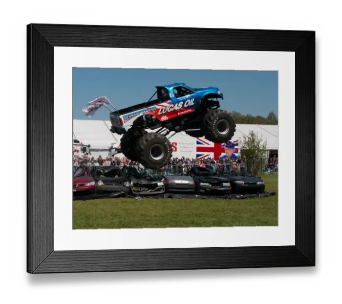 Framed Print : Big Foot at 2013 Beaulieu Truckfest Framed Print : Big Foot at 2013 Beaulieu Truckfest