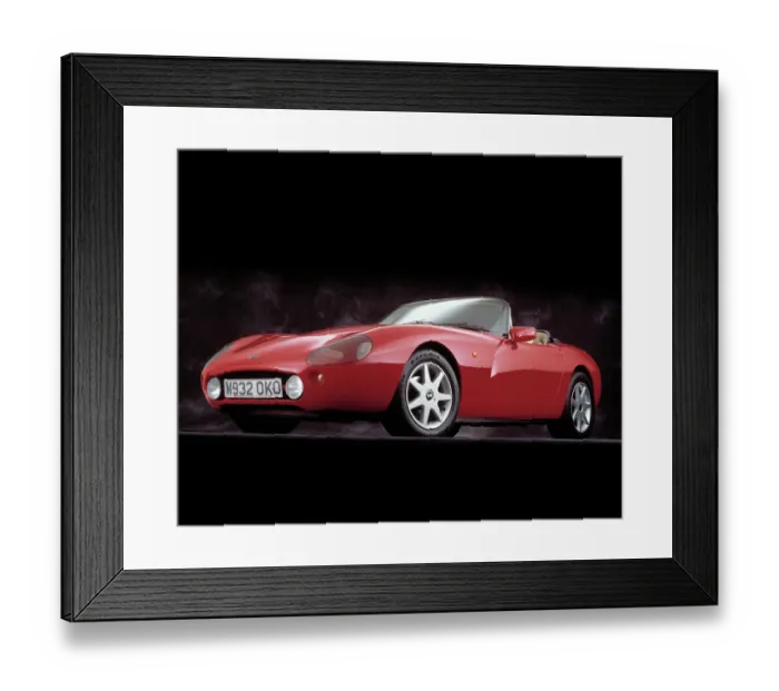 Framed Print : 1995 TVR Griffith