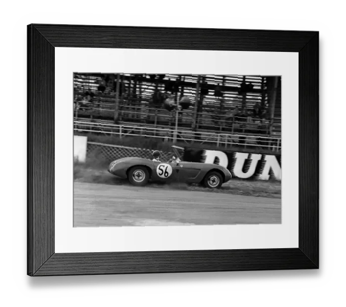 Framed Print : Buckler Ford Silverstone 03-06-1961 M Fielden
