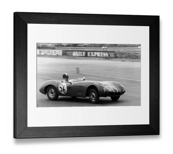 Framed Print : Buckler-Ford M Fielden-Silverstone 03 June 1961