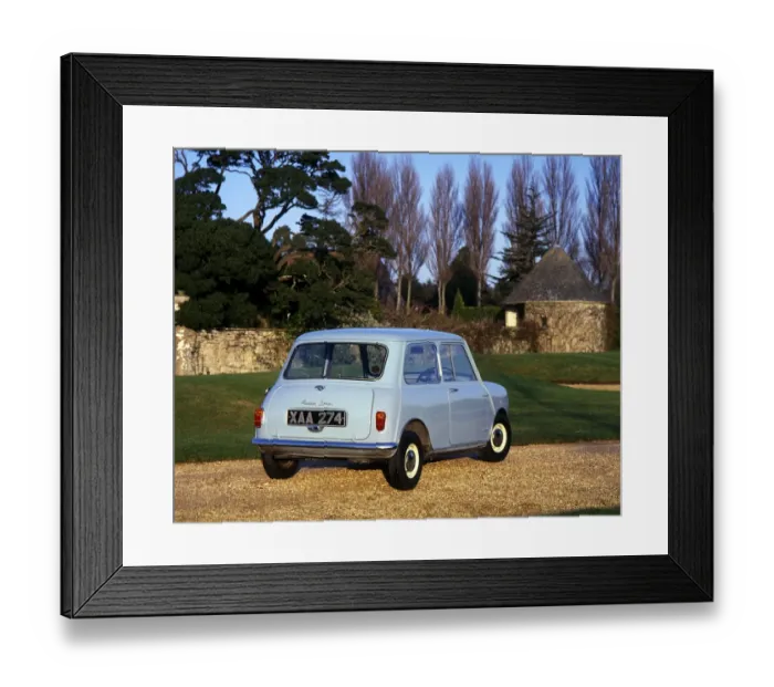 Framed Print : 1959 Austin Mini Seven