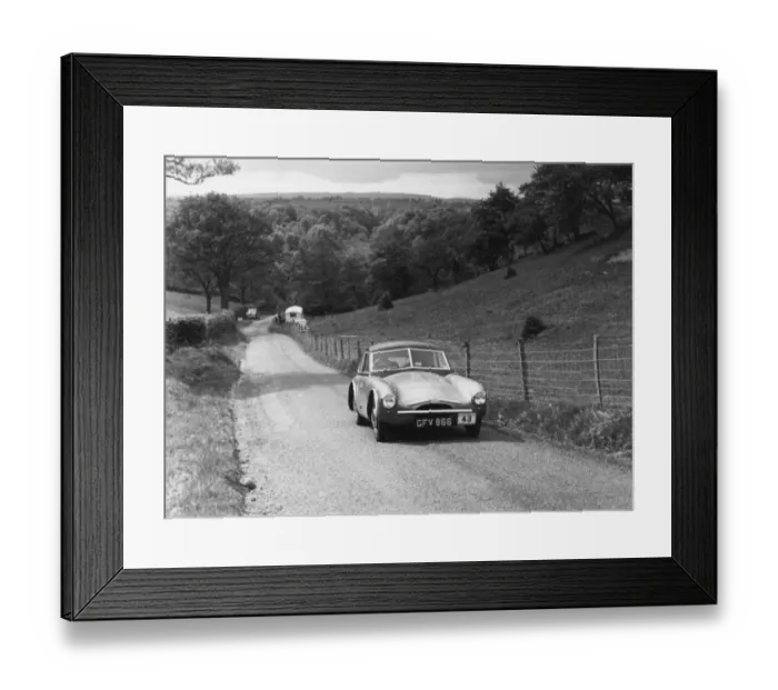 Framed Print : Trevor Wilkinson driving TVR prototype RGS Atlanta bodied saloon, 1954 Morecambe rally Framed Print : Trevor Wilkinson driving TVR prototype RGS Atlanta bodied saloon, 1954 Morecambe rally