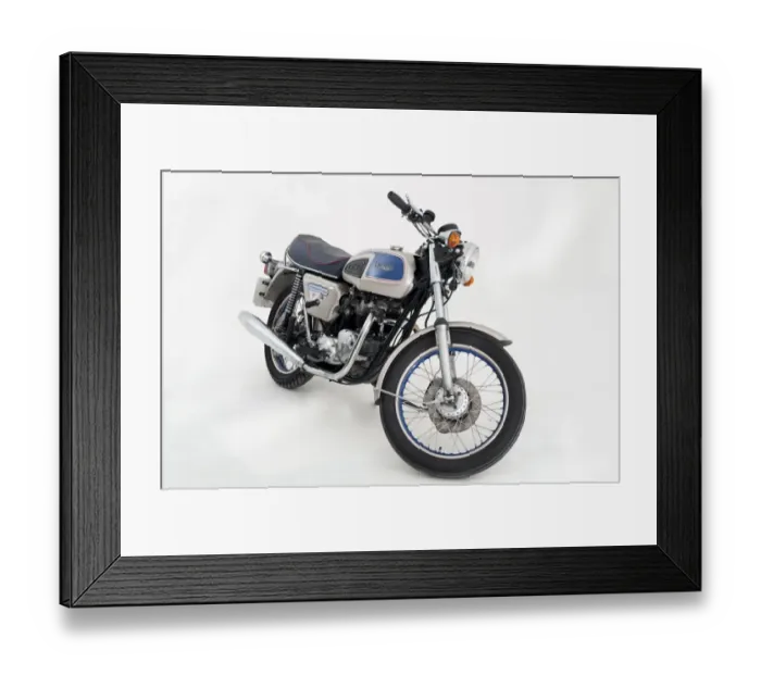 Framed Print : 1977 Triumph Bonneville 750cc Jubilee Framed Print : 1977 Triumph Bonneville 750cc Jubilee