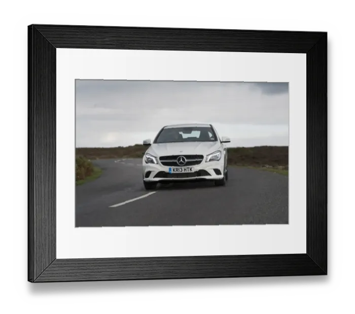Framed Print : 2013 Mercedes Benz CLA 180 Sport Framed Print : 2013 Mercedes Benz CLA 180 Sport