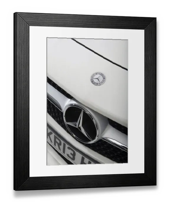 Framed Print : 2013 Mercedes Benz CLA 180 Sport Framed Print : 2013 Mercedes Benz CLA 180 Sport