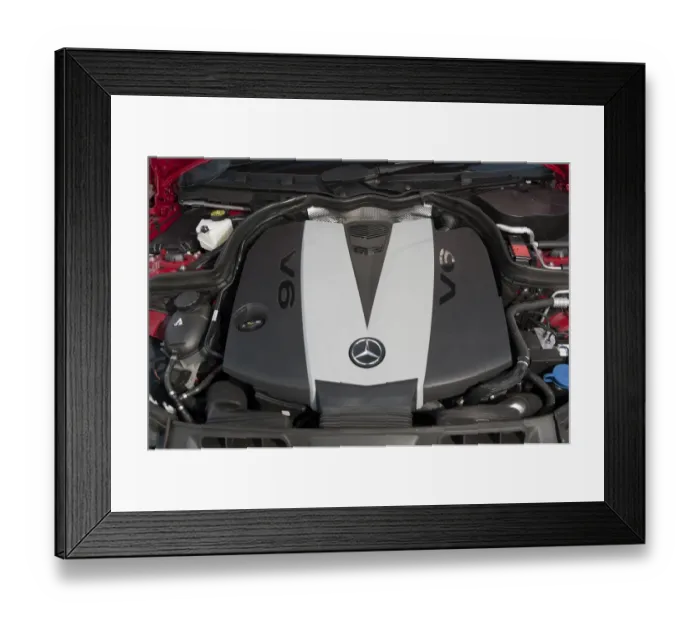 Framed Print : 2013 Mercedes Benz C350 AMG V6 Framed Print : 2013 Mercedes Benz C350 AMG V6