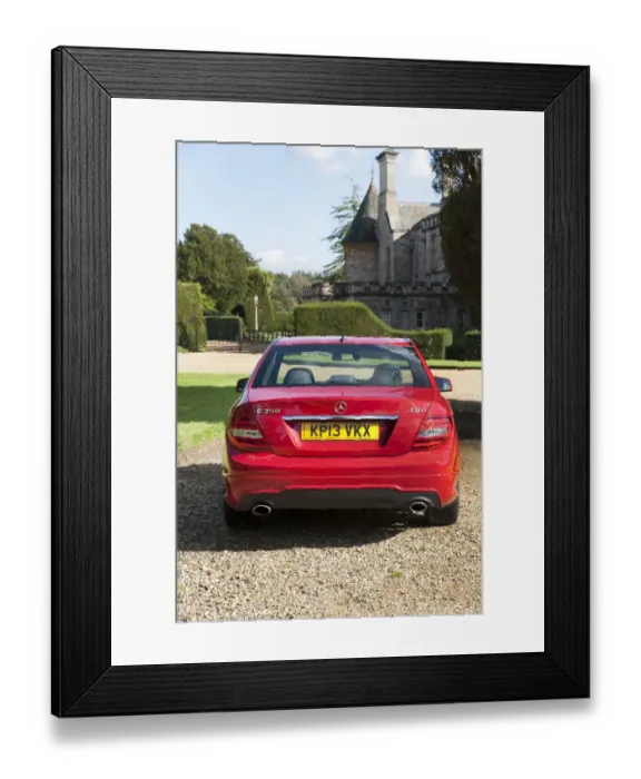 Framed Print : 2013 Mercedes Benz C350 AMG V6 Framed Print : 2013 Mercedes Benz C350 AMG V6