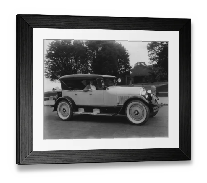 Framed Print : Peerless 5-4 litre tourer v8 1924-5 Framed Print : Peerless 5-4 litre tourer v8 1924-5