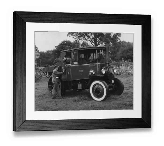 Framed Print : 1932 Foden D type steam truck. At the OLD commercial vehicle rally at Beaulieu 1957 Framed Print : 1932 Foden D type steam truck. At the OLD commercial vehicle rally at Beaulieu 1957