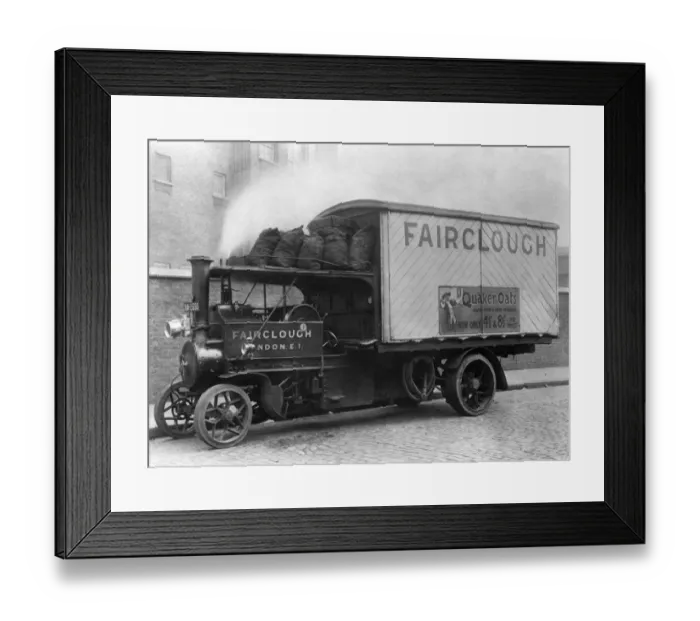 Framed Print : Foden steam truck circa 1921 Framed Print : Foden steam truck circa 1921
