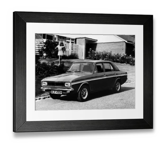 Framed Print : 1969 Hillman Hunter GT