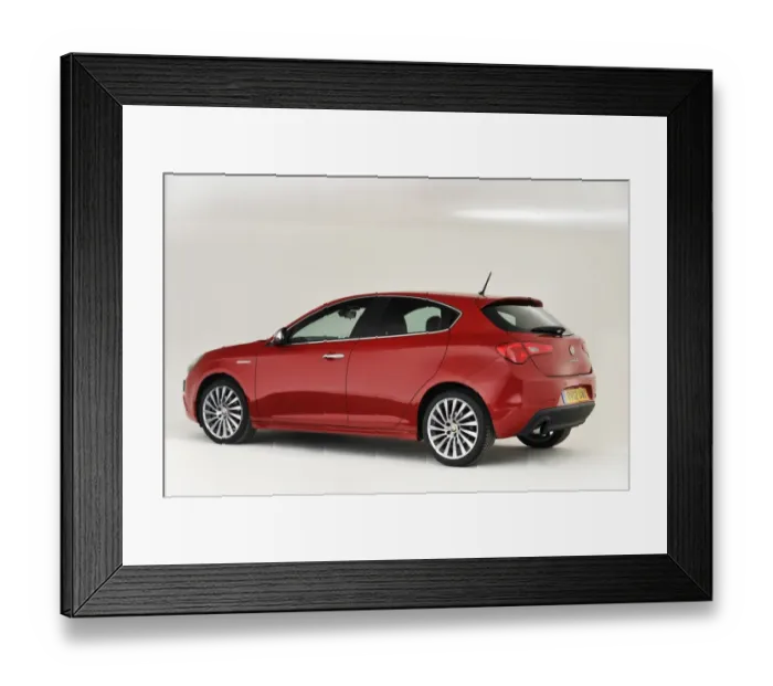 Framed Print : 2013 Alfa Romeo Giulietta