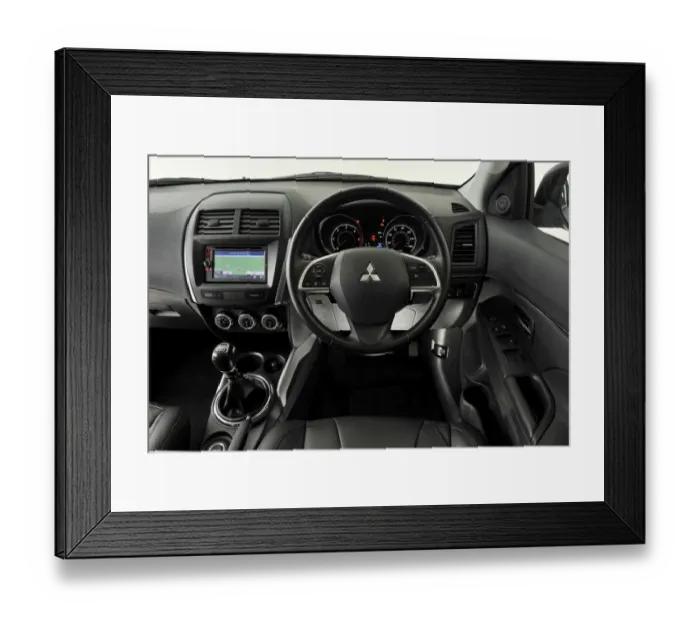 Framed Print : 2013 Mitsubishi ASX