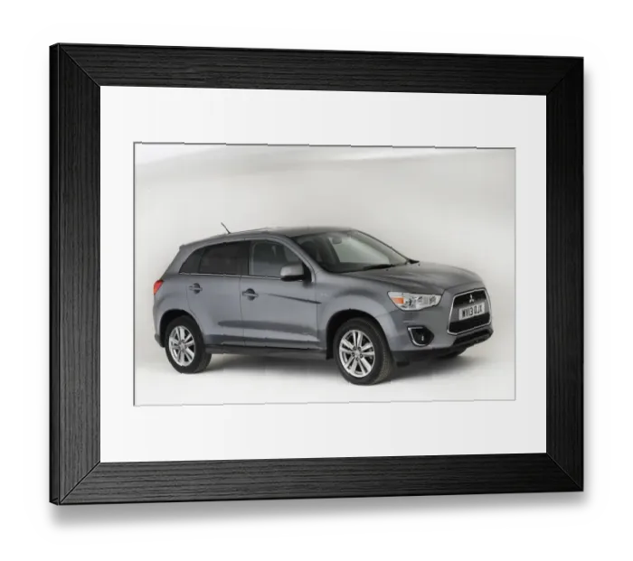 Framed Print : 2013 Mitsubishi ASX Framed Print : 2013 Mitsubishi ASX