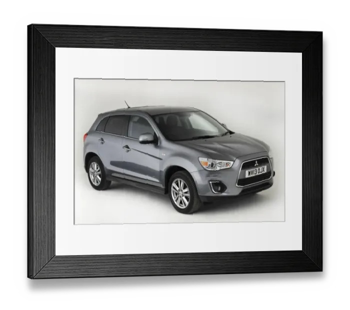 Framed Print : 2013 Mitsubishi ASX