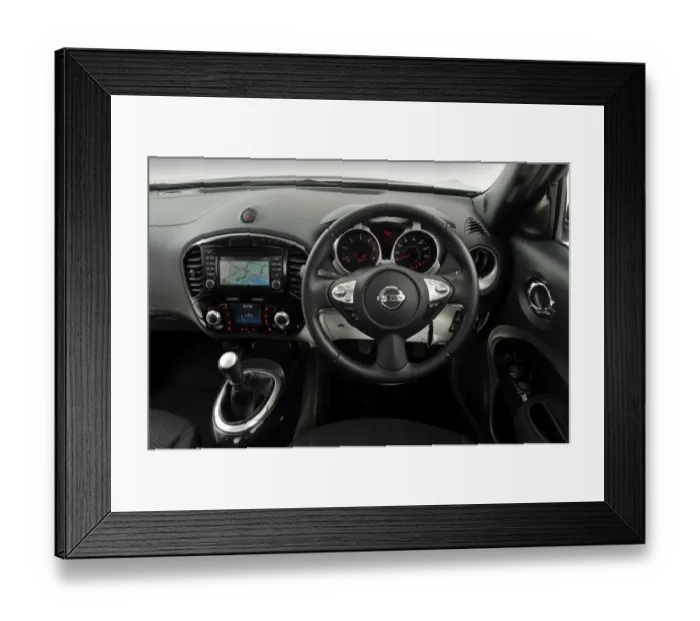 Framed Print : 2013 Nissan Juke Framed Print : 2013 Nissan Juke