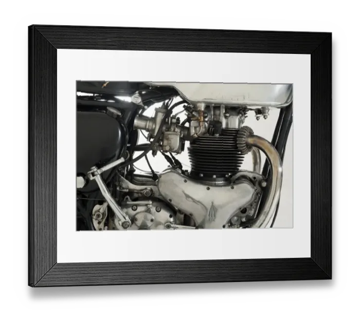 Framed Print : Motorcycles