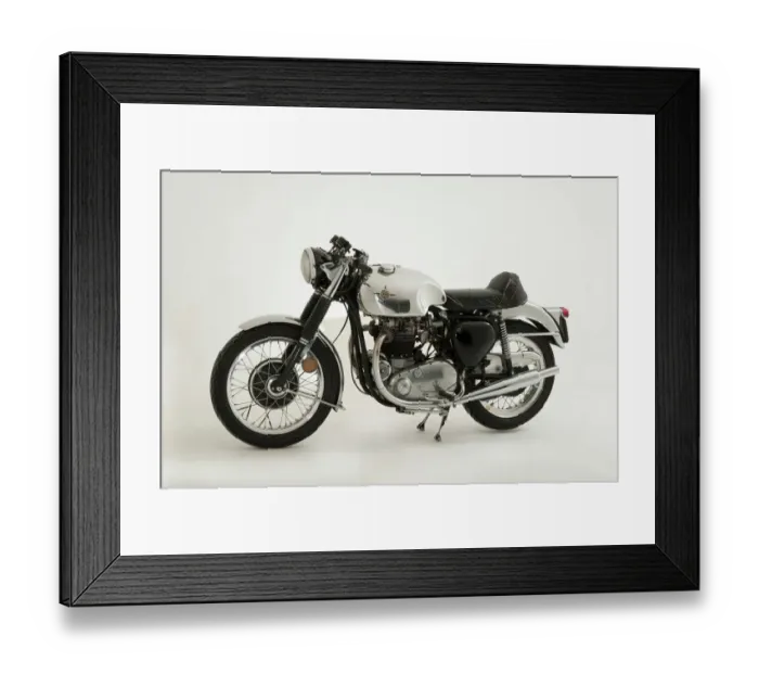 Framed Print : 1961 BSA A10 Super Rocket