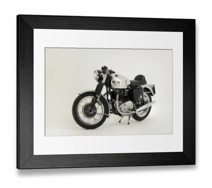 Framed Print : 1961 BSA A10 Super Rocket