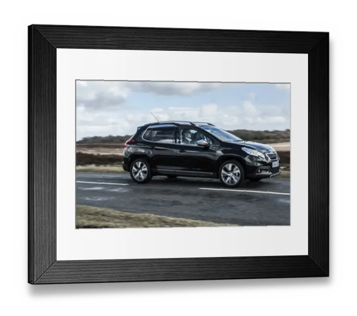 Framed Print : E01521 2014 Peugeot 2008 HDI Feline SUV Framed Print : E01521 2014 Peugeot 2008 HDI Feline SUV