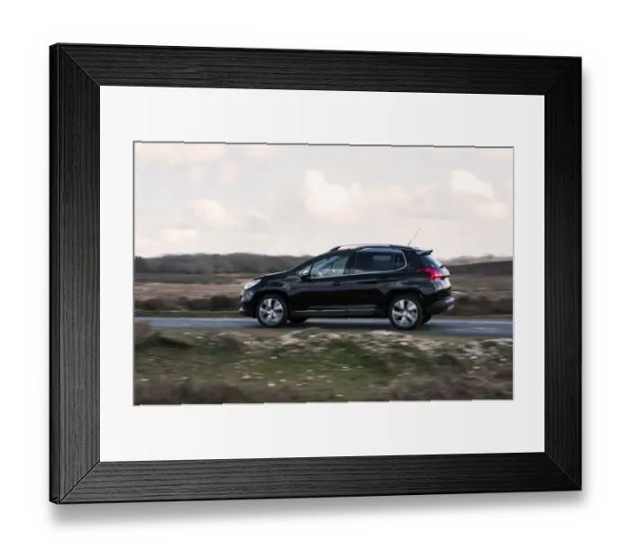 Framed Print : E01521 2014 Peugeot 2008 HDI Feline SUV Framed Print : E01521 2014 Peugeot 2008 HDI Feline SUV