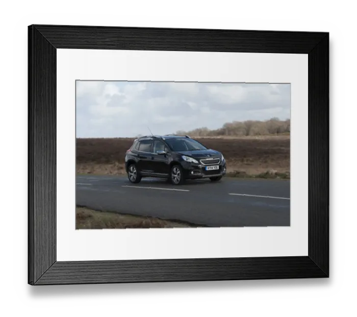 Framed Print : E01521 2014 Peugeot 2008 HDI Feline SUV Framed Print : E01521 2014 Peugeot 2008 HDI Feline SUV