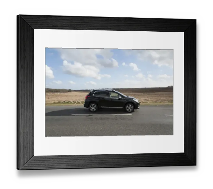 Framed Print : E01521 2014 Peugeot 2008 HDI Feline SUV Framed Print : E01521 2014 Peugeot 2008 HDI Feline SUV