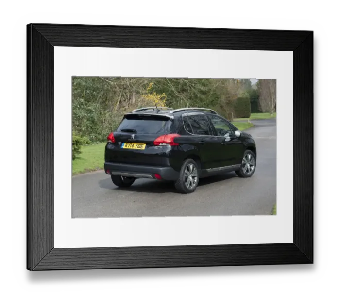 Framed Print : E01521 2014 Peugeot 2008 HDI Feline SUV Framed Print : E01521 2014 Peugeot 2008 HDI Feline SUV