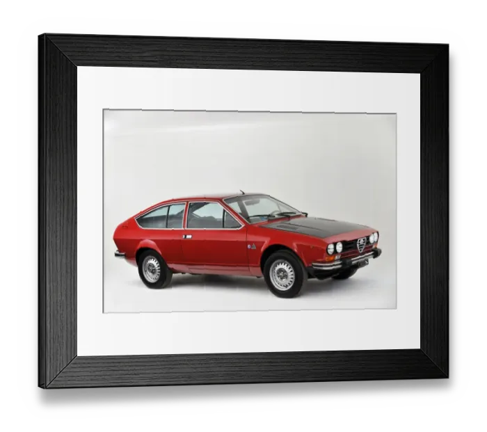 Framed Print : 1981 Alfa Romeo Alfetta GTV Framed Print : 1981 Alfa Romeo Alfetta GTV