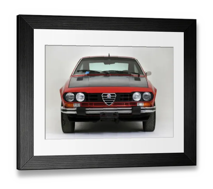 Framed Print : 1981 Alfa Romeo Alfetta GTV Framed Print : 1981 Alfa Romeo Alfetta GTV