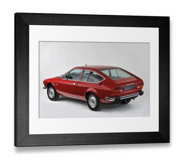 Framed Print : 1981 Alfa Romeo Alfetta GTV Framed Print : 1981 Alfa Romeo Alfetta GTV