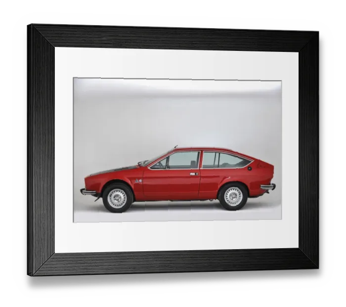 Framed Print : 1981 Alfa Romeo Alfetta GTV Framed Print : 1981 Alfa Romeo Alfetta GTV